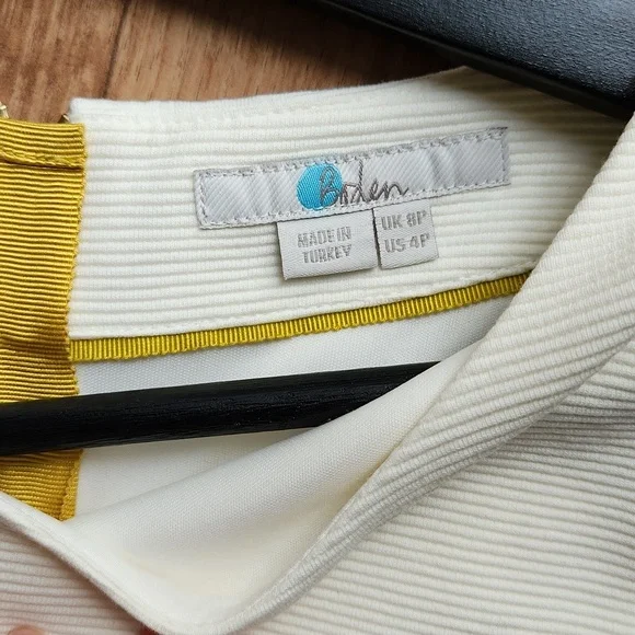 Boden Celia Ottoman sheath colorblock dress size 4P - Picture 6 of 13